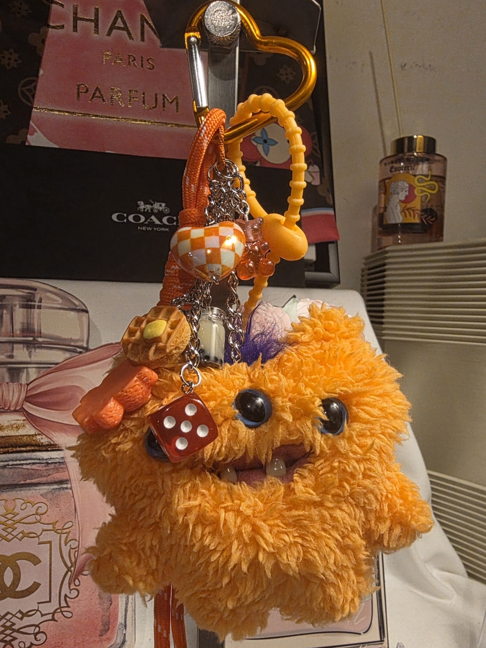 Fuggler Orange Keychain Bag Charm - Picture 9 of 9